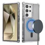 For Samsung Galaxy S24 Ultra Dreamland MagSafe Magnetic 3 in 1 TPU + PC Phone Case(Transparent Black)