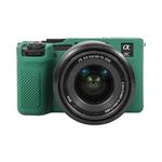 For Sony ILCE-7CM2 / A7C II / A7CR Glossy Soft Silicone Protective Case(Green)