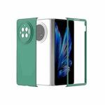 For vivo X Fold3 Skin Feel PC Full Coverage Shockproof Phone Case(Dark Green)