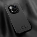 For Redmi Note 14 Pro+ 5G HUIYI Leather Magnetic Phone Case(Black)