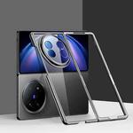 For vivo X Fold5 6D Electroplating PC Shockproof Phone Case(Black)