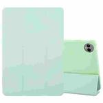 For Huawei MatePad Pro 12.2 Tri-fold Silicone Leather Tablet Case(Green)