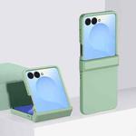 For Samsung Galaxy Z Flip7 3 Parts Skin Feel PC Full Coverage Shockproof Phone Case(Mint Green)