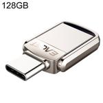 128G USB 3.1 + USB-C Interface Metal Twister Flash U Disk, Standard