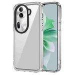 For OPPO Reno11 Global Transparent Acrylic + TPU Shockproof Phone Case(Transparent)