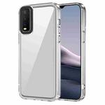 For vivo Y20 2021/iQOO U1x Transparent Acrylic + TPU Shockproof Phone Case(Transparent)