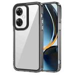 For OnePlus Nord CE3/OPPO K11 Transparent Acrylic + TPU Shockproof Phone Case(Transparent Black)