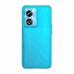 For OPPO K10 5G Candy Series TPU Phone Case(Transparent Blue)