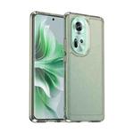 For OPPO Reno11 Global Candy Series TPU Phone Case(Transparent Grey)