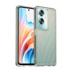 For OPPO A1s 5G Candy Series TPU Phone Case(Transparent Grey)