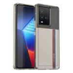 For vivo iQOO 9T Candy Series TPU Phone Case(Transparent Grey)