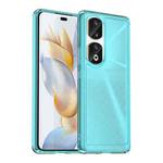 For Honor 90 Pro Candy Series TPU Phone Case(Transparent Blue)