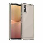 For Sony Xperia 10 VI Candy Series TPU Phone Case(Transparent Grey)