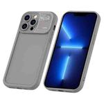 For iPhone 13 Pro Aromatherapy Liquid Silicone Phone Case(Grey)