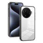 For Tecno Camon 30 Pro 5G 2.5mm Anti-slip Clear Acrylic Hybrid TPU Phone Case(Black)