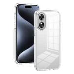 For OPPO A17 / A17k 2.5mm Anti-slip Clear Acrylic Hybrid TPU Phone Case(Transparent)