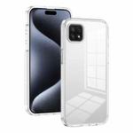For Samsung Galaxy A22 5G 2.5mm Anti-slip Clear Acrylic Hybrid TPU Phone Case(Transparent)