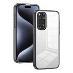 For Xiaomi Redmi Note 11 4G / Note 11S 4G 2.5mm Anti-slip Clear Acrylic Hybrid TPU Phone Case(Black)