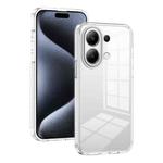 For Xiaomi Redmi Note 13 4G Anti-slip Clear Acrylic Hybrid TPU Phone Case(Transparent)