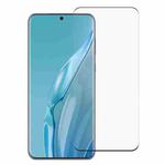 For Huawei P60 Art Full Glue 9H HD 3D Curved Edge Tempered Glass Film(Black)