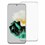 For Huawei P60 Pro Full Glue 9H HD 3D Curved Edge Tempered Glass Film(Black)