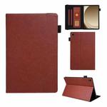 For Samsung Galaxy Tab A9+ Extraordinary Series Smart Leather Tablet Case(Brown)