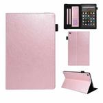 For Amazon Kindle Fire HD10 2017/2019 Extraordinary Series Smart Leather Tablet Case(Rose Gold)