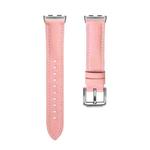 For Honor Band 9 Genuine Leather Watch Band(Pink)