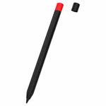 For Xiaomi Focus Pen III Stylus Pen Contrast Color Silicone Protective Case(Black)
