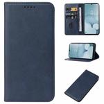 For TCL 40 XL Magnetic Closure Leather Phone Case(Blue)