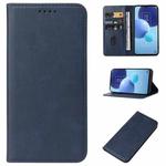 For TCL 405 / 406 / T506D Magnetic Closure Leather Phone Case(Blue)