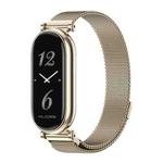 For Xiaomi Mi Band 8 / 9 / 9 NFC Mijobs GT4 Milan Magnetic Metal Watch Band(Light Gold)