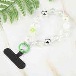 Mobile Phone Anti-lost Star Bead Chain Short Lanyard(Green)