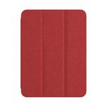 For iPad Pro 12.9 2022/2021/2020 ZGA Tri-Fold Voltage Smart Leather Tablet Case(Red)