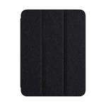 For iPad Pro 11 2022 / 2021 / 2020 ZGA Tri-Fold Voltage Smart Leather Tablet Case(Black)