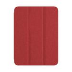 For iPad Pro 11 2022 / 2021 / 2020 ZGA Tri-Fold Voltage Smart Leather Tablet Case(Red)