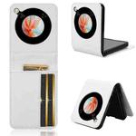 For ZTE nubia Flip / Libero Flip PU Leather PC Phone Case(White)