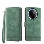 For vivo Y39 5G Dierfeng Dream Line TPU Hybrid PU Leather Phone Case(Green)
