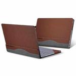 For Microsoft Surface Laptop 6 13.5 inch Laptop PU Leather Protective Case(Brown)