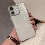 For iPhone 11 Ripple Glitter PC Hybrid TPU Phone Case(Transparent)