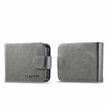 For Samsung Galaxy Z Flip6 5G LC.IMEEKE Calf Texture Leather Phone Case(Grey)