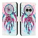 For Nothing Phone 2a 3D Painting Horizontal Flip Leather Phone Case(Color Drop Wind Chimes)
