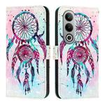 For OnePlus Nord CE4 3D Painting Horizontal Flip Leather Phone Case(Color Drop Wind Chimes)