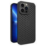 For iPhone 13 Pro Hollow Heat Dissipation TPU Phone Case(Black)