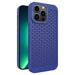 For iPhone 13 Pro Max Hollow Heat Dissipation TPU Phone Case(Blue)