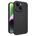 For iPhone 14 Hollow Heat Dissipation TPU Phone Case(Black)