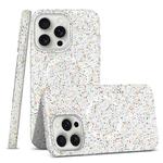 For iPhone 15 Pro Max Colorful Frosted Magsafe PC Hybrid TPU Phone Case(White)