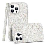 For iPhone 16 Pro Colorful Frosted Magsafe PC Hybrid TPU Phone Case(White)