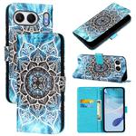 For OnePlus Nord 4 5G Colored Drawing Pattern Plain Weave Leather Phone Case(Undersea Mandala)