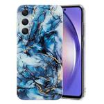 For Samsung Galaxy S24 5G IMD Marble Pattern TPU Phone Case(Grey)